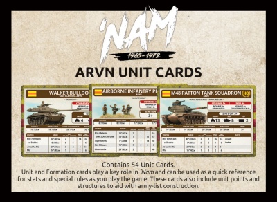 'Nam Unit Cards - ARVN Forces in Vietnam
